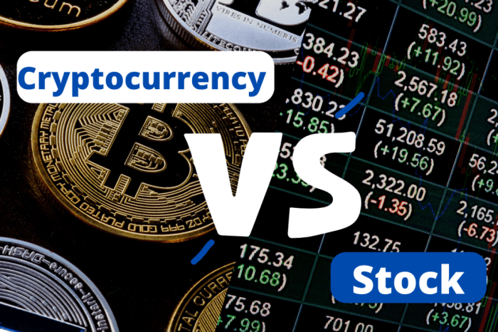 Perbandingan return investasi kripto vs investasi saham